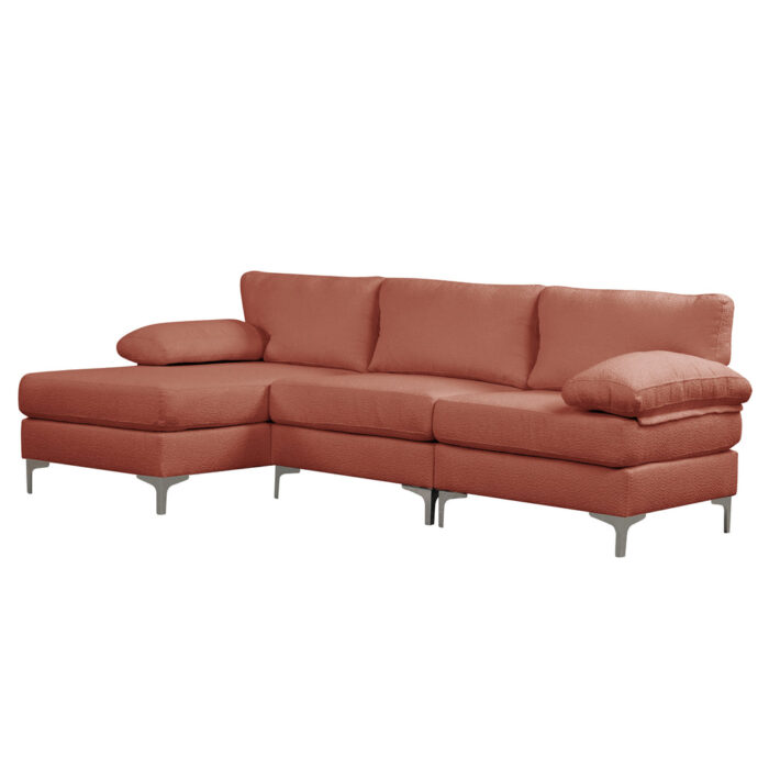 Amanda Modern Boucle Large Sectional Sofa
