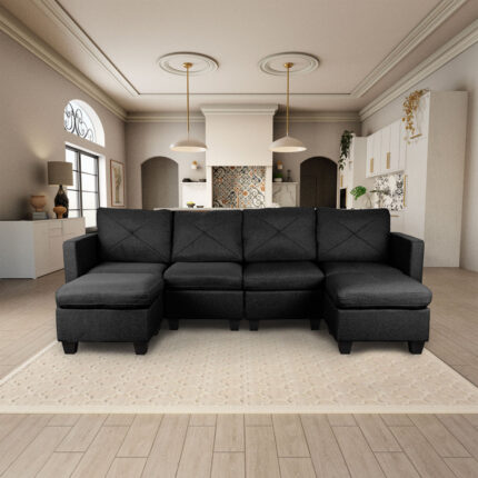 Trento Modular Sectional Sofa with Storage